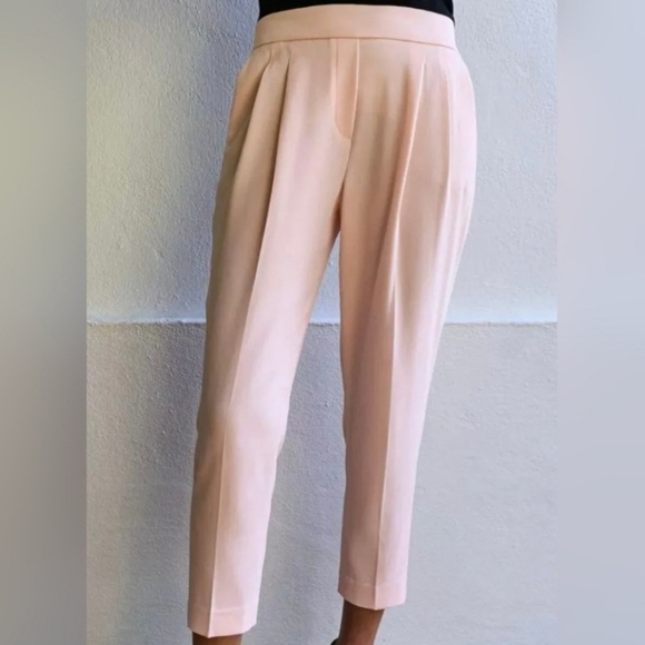 Aritzia Wilfred Cohen Pants Light Pink Blush Crepe XS Work Dress - Picture 1 of 9